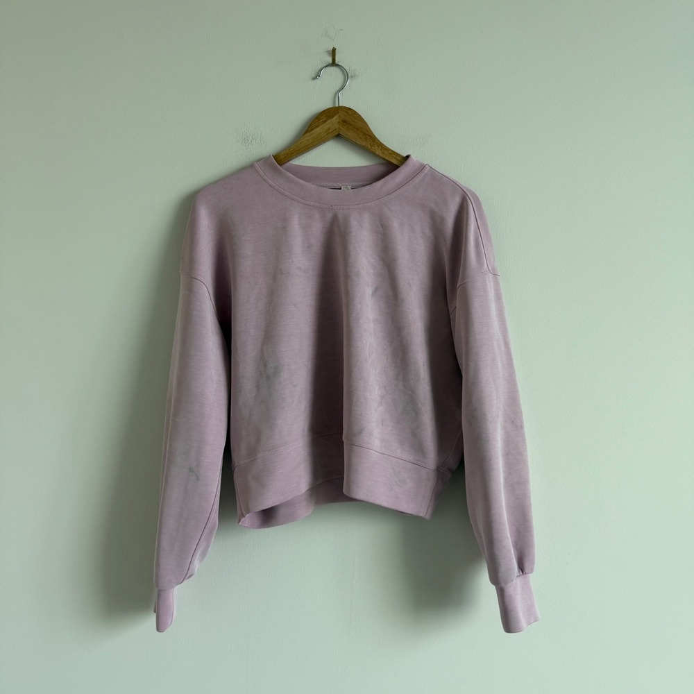 Women's Lululemon Softstreme Cropped Pullover Size 6
